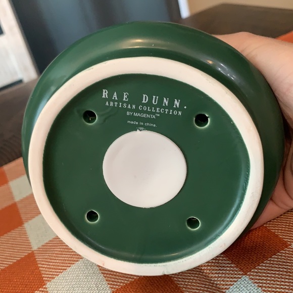 Rae Dunn Christmas tree birdhouse green - Picture 3 of 4